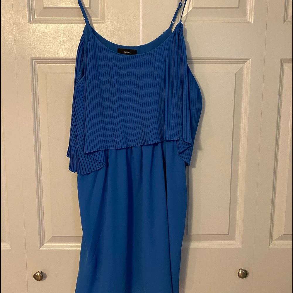 Blue dress